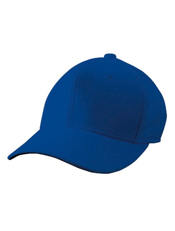 六方型ベースボールキャップ ロイヤルブルー｜野球帽子｜野球